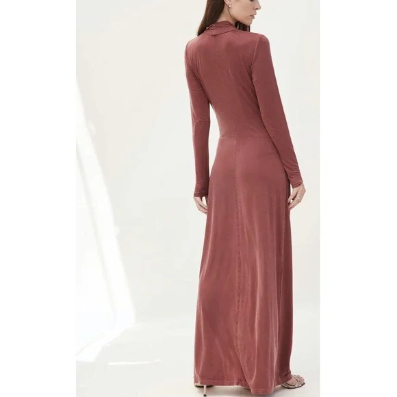 NWT Young Fabulous and Broke Size Large Long sleeve Jersey Madison Dress - Picture 5 of 6